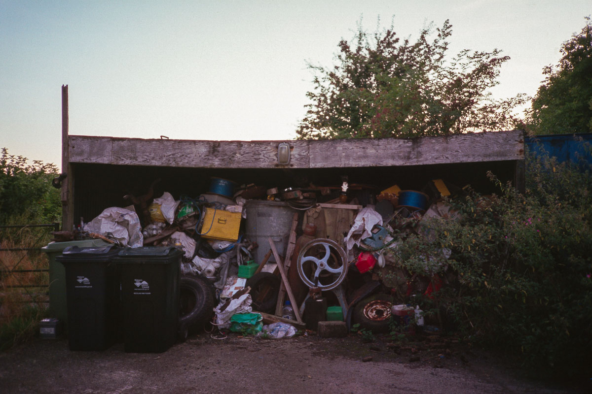 Mundane Photos Like William Eggleston: Rubbish Heap