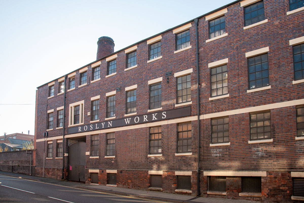 Staffordshire Potteries: Roslyn Works