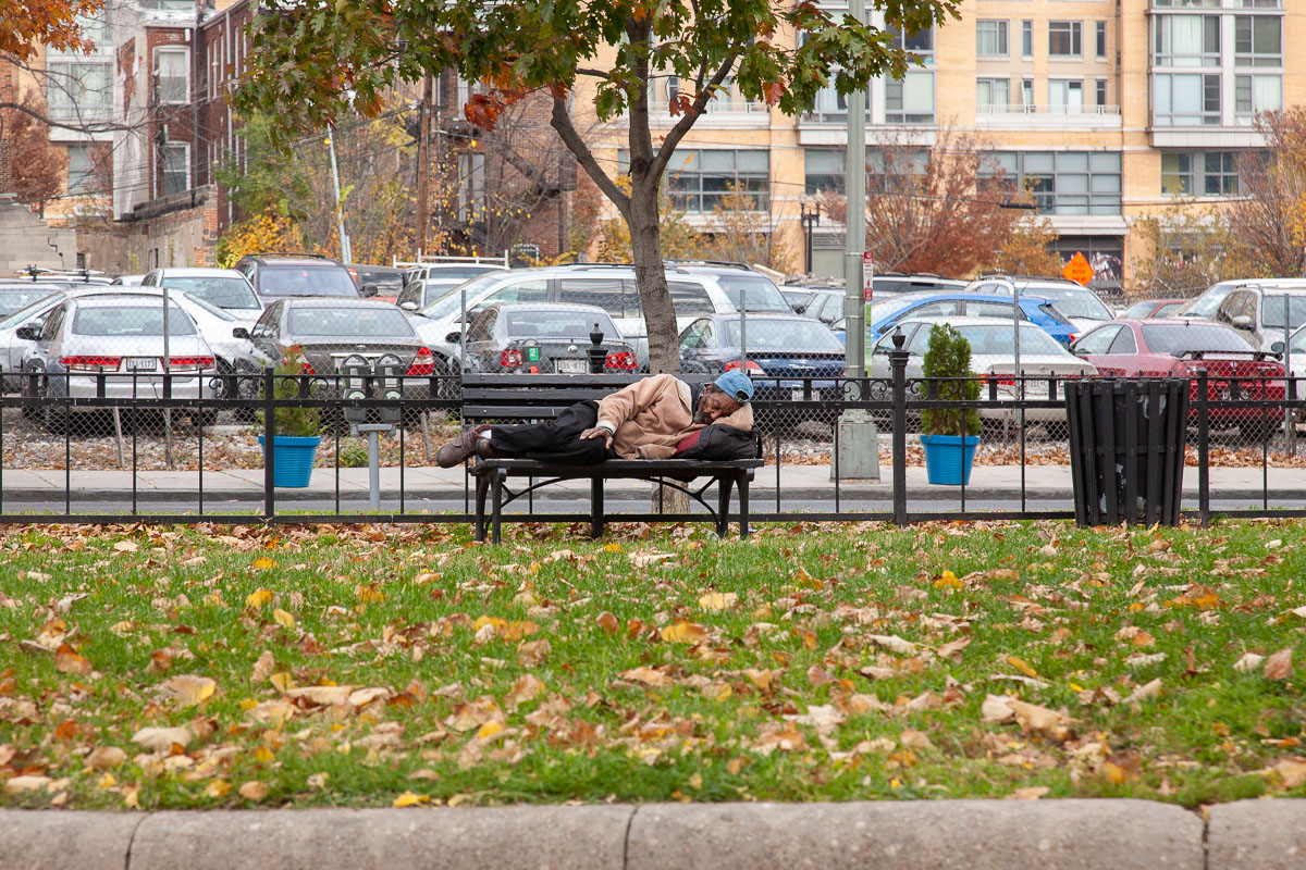 Street Photography in Washington, D.C.: Homeless Guy