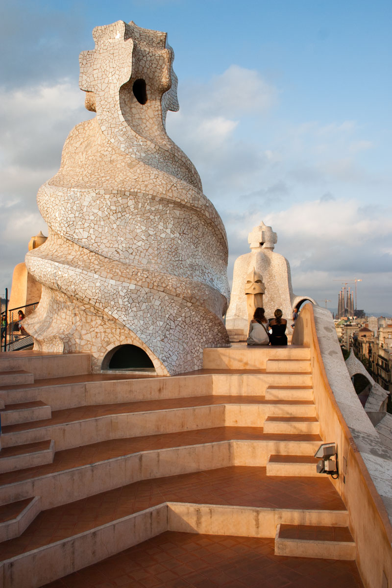 Casa Batlló: Rooftops