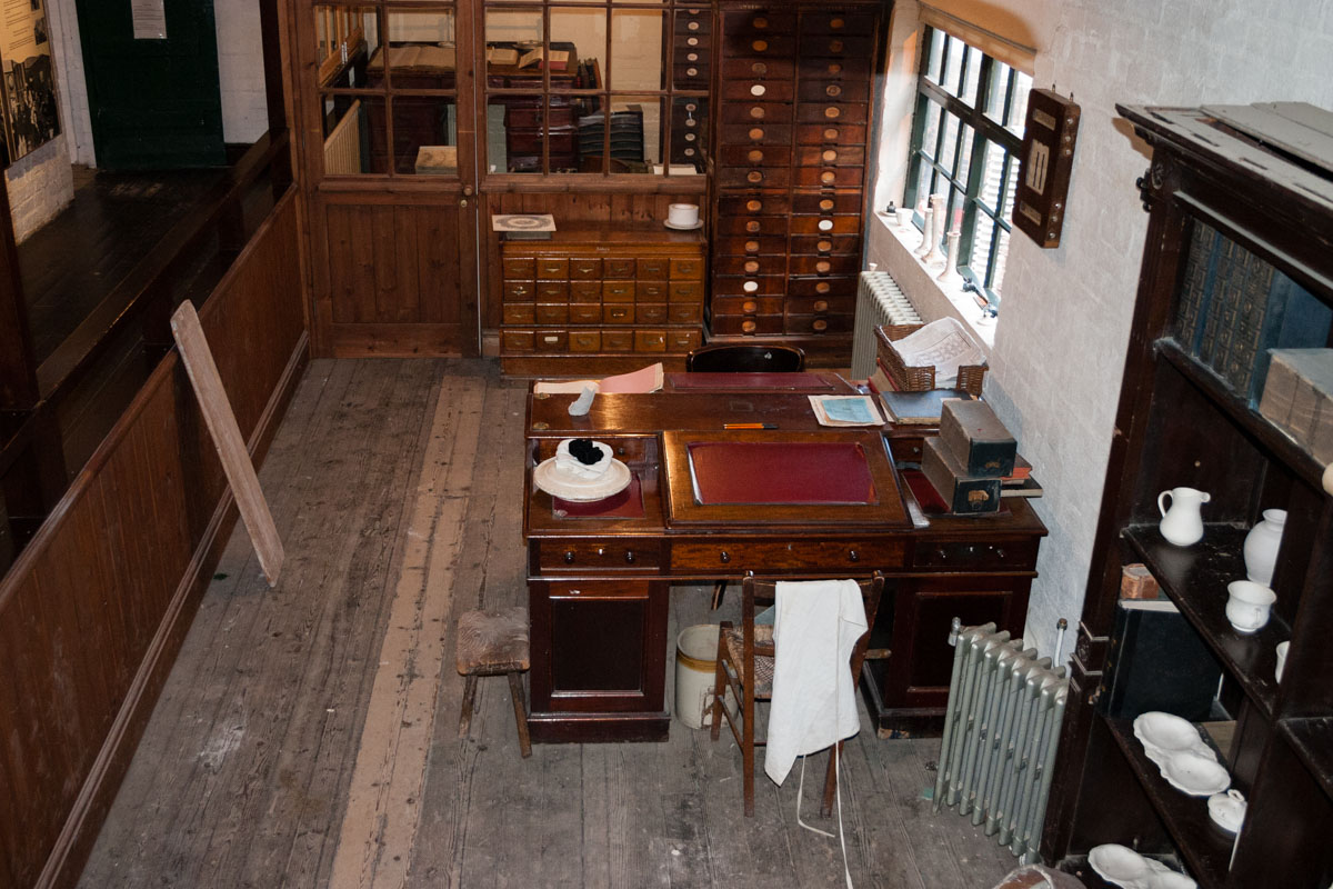 Gladstone Pottery Museum Offices