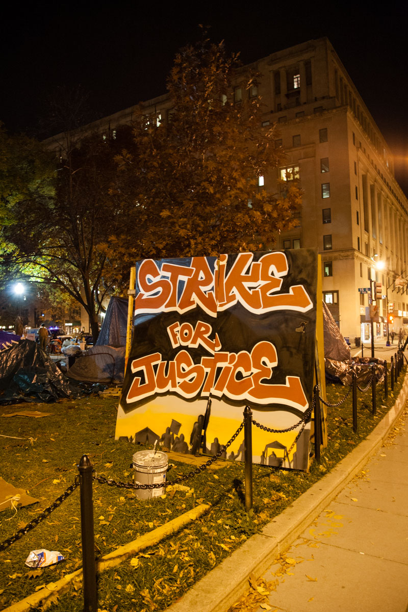 Occupy DC: A Strike for Justice