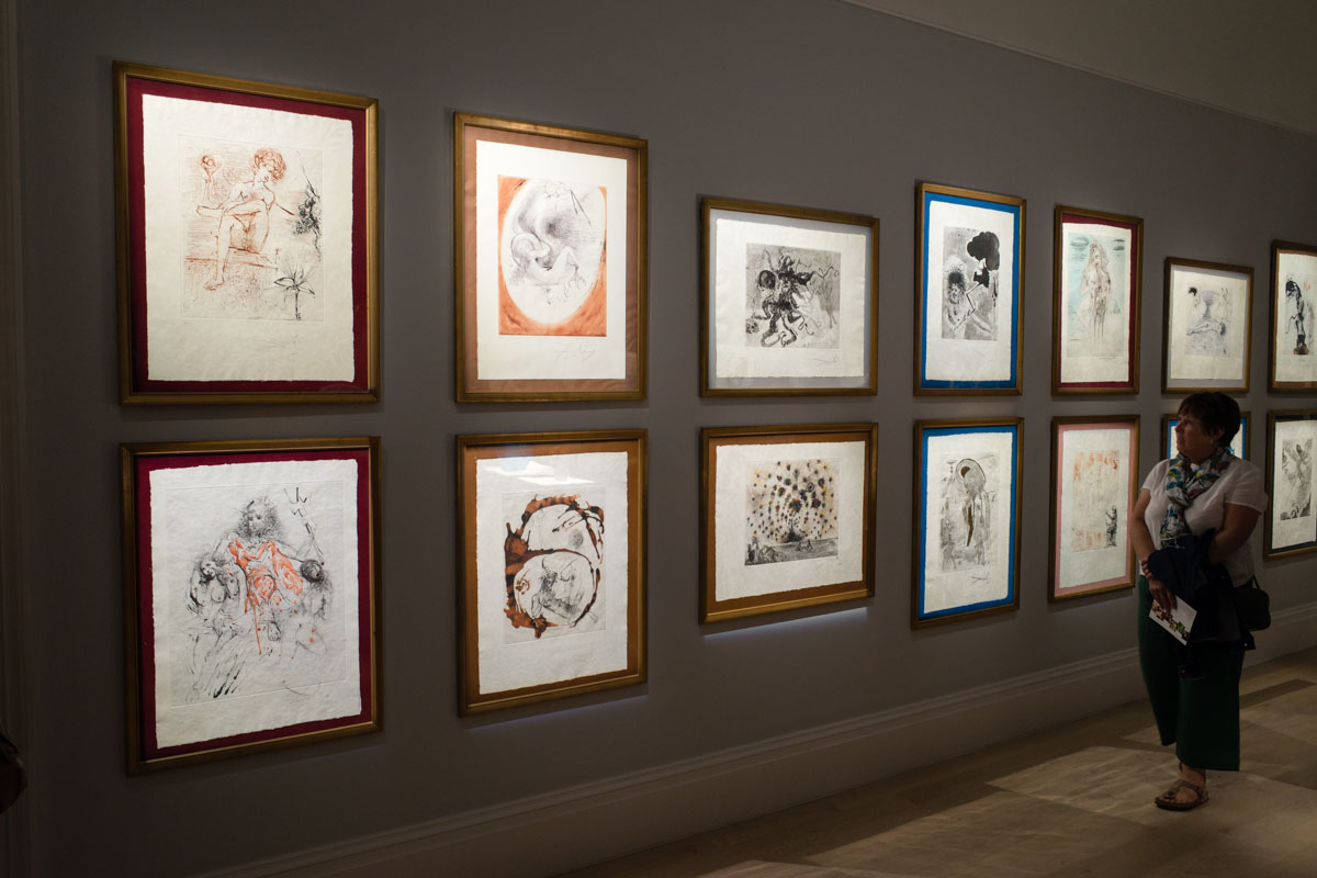 Sotheby's Freddie Mercury Exhibition: Dali Paintings