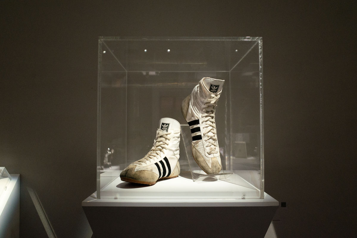 Sotheby's Freddie Mercury Exhibition: Adidas Shoes