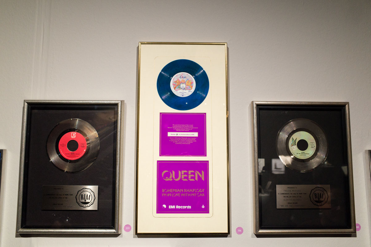 Sotheby's Freddie Mercury Exhibition: Music Memorabilia