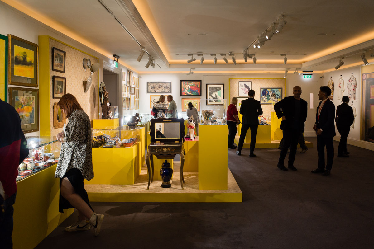 Sotheby's Freddie Mercury Exhibition