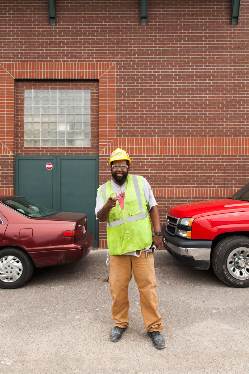 Street Portrait Photography: Construction Worker