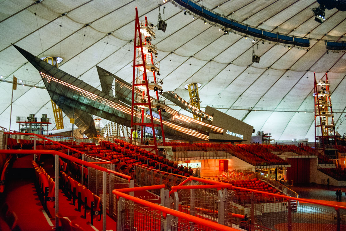 Inside the Millennium Dome: Journey Zone
