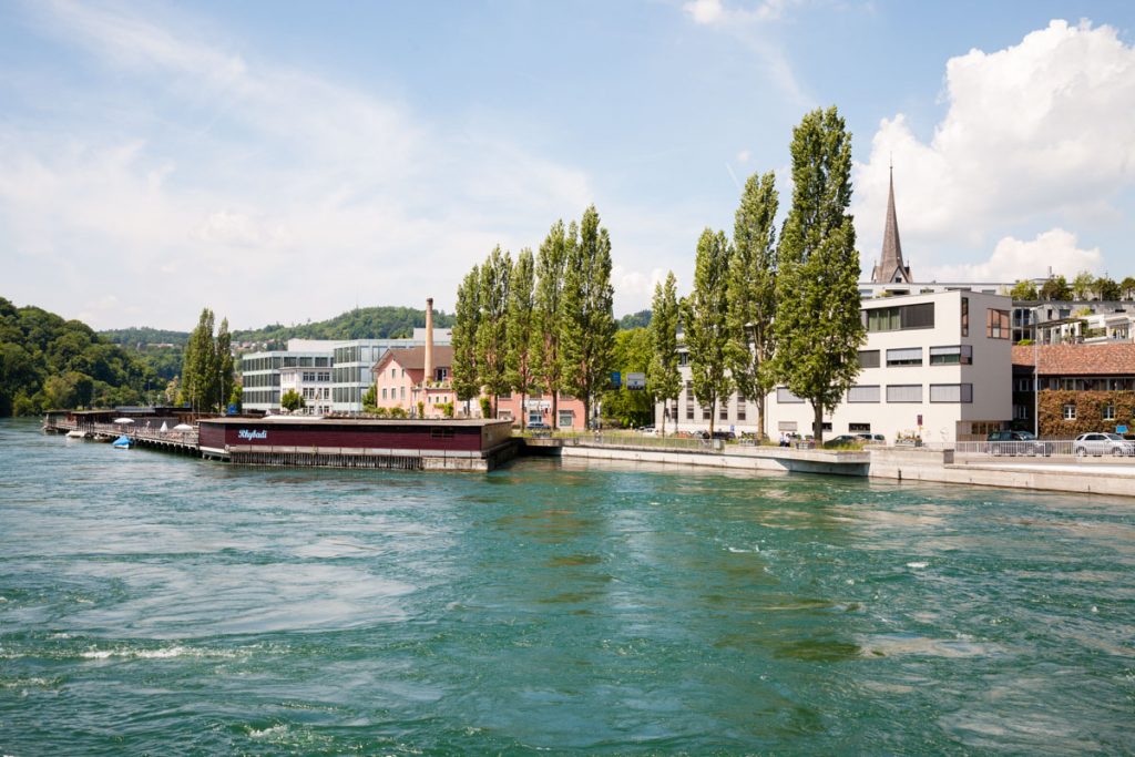 IWC is situated on the banks of the River Rhine
