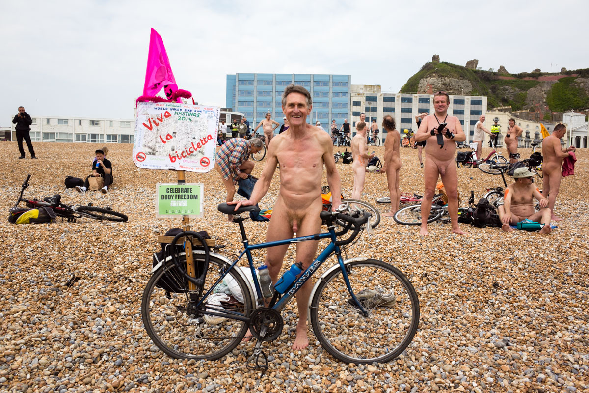 The World Naked Bike Ride, Hastings