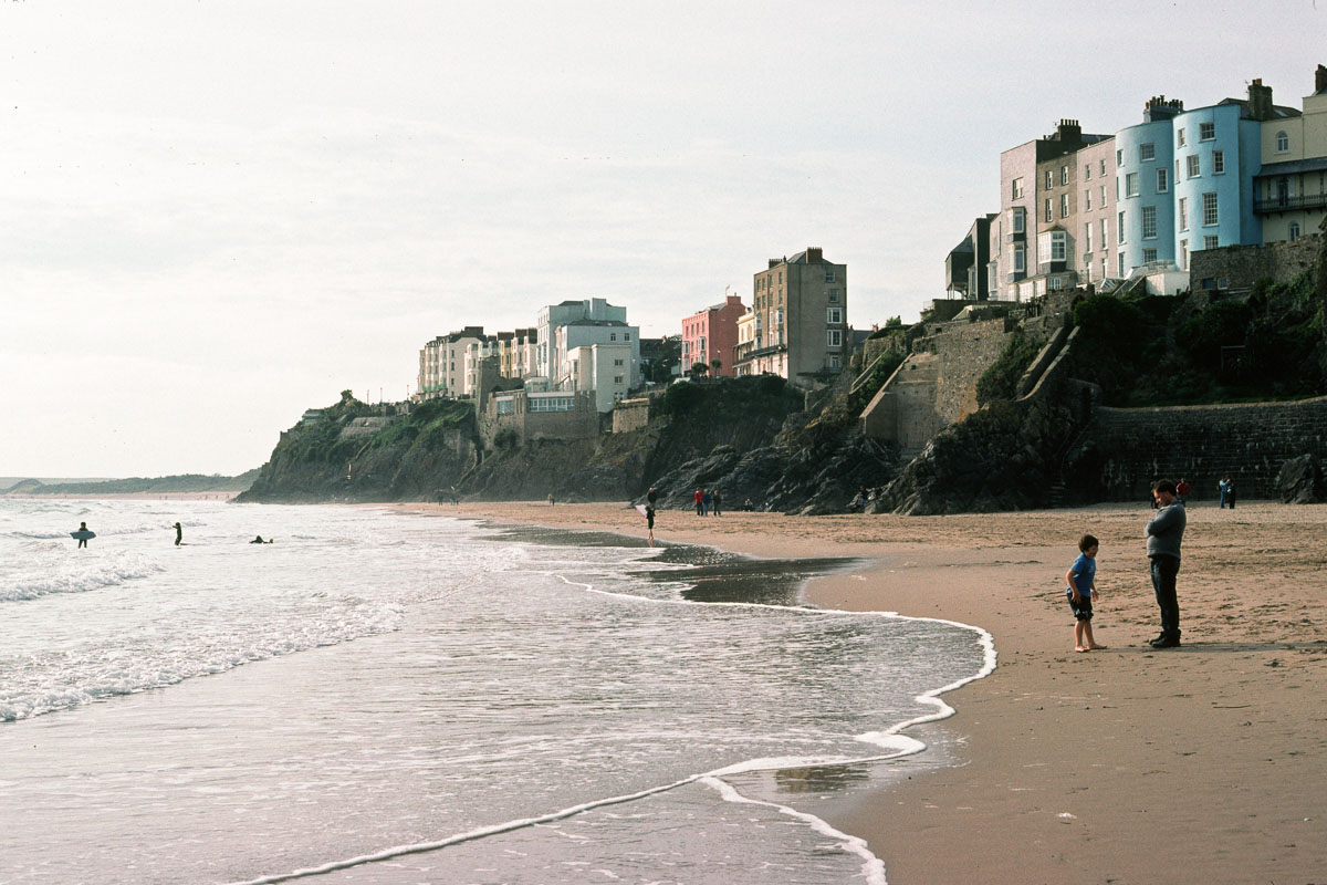 Kodachrome: Tenby Beach