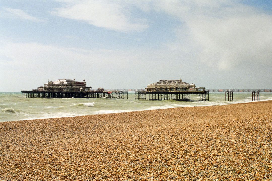 Brighton West Pier (Photos Before & After the 2003 Fires)