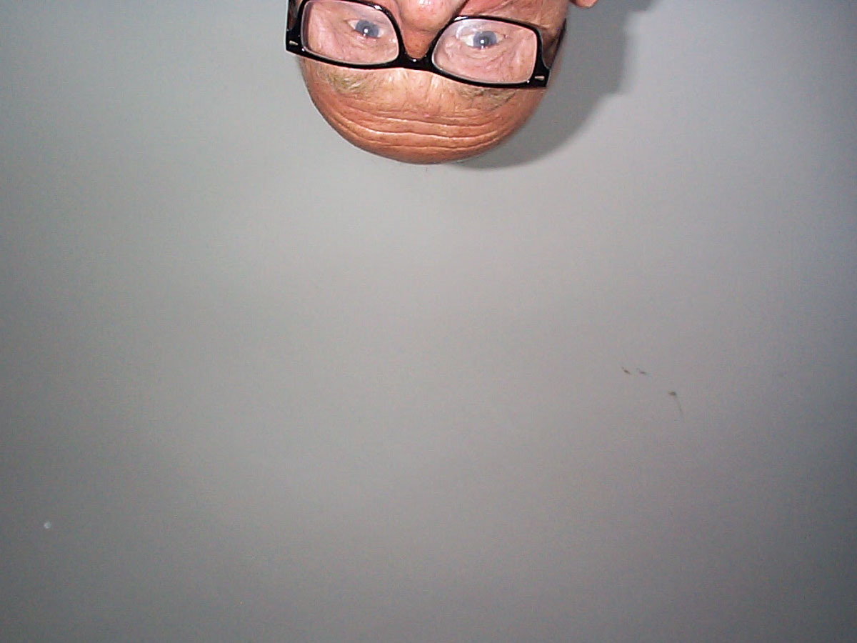 An example of an early selfie