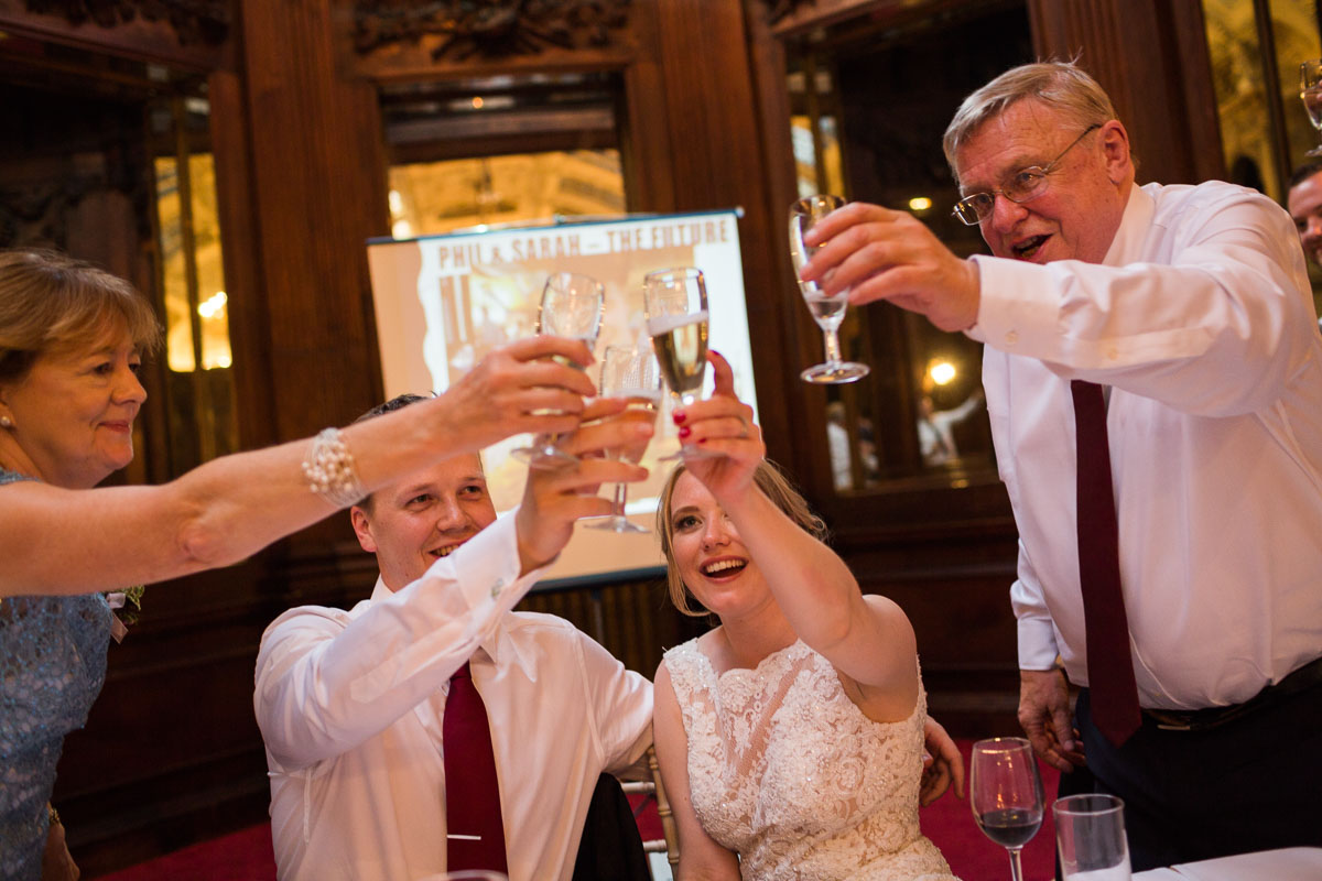 How to Photograph a Wedding Reception (Toasts and Speeches)