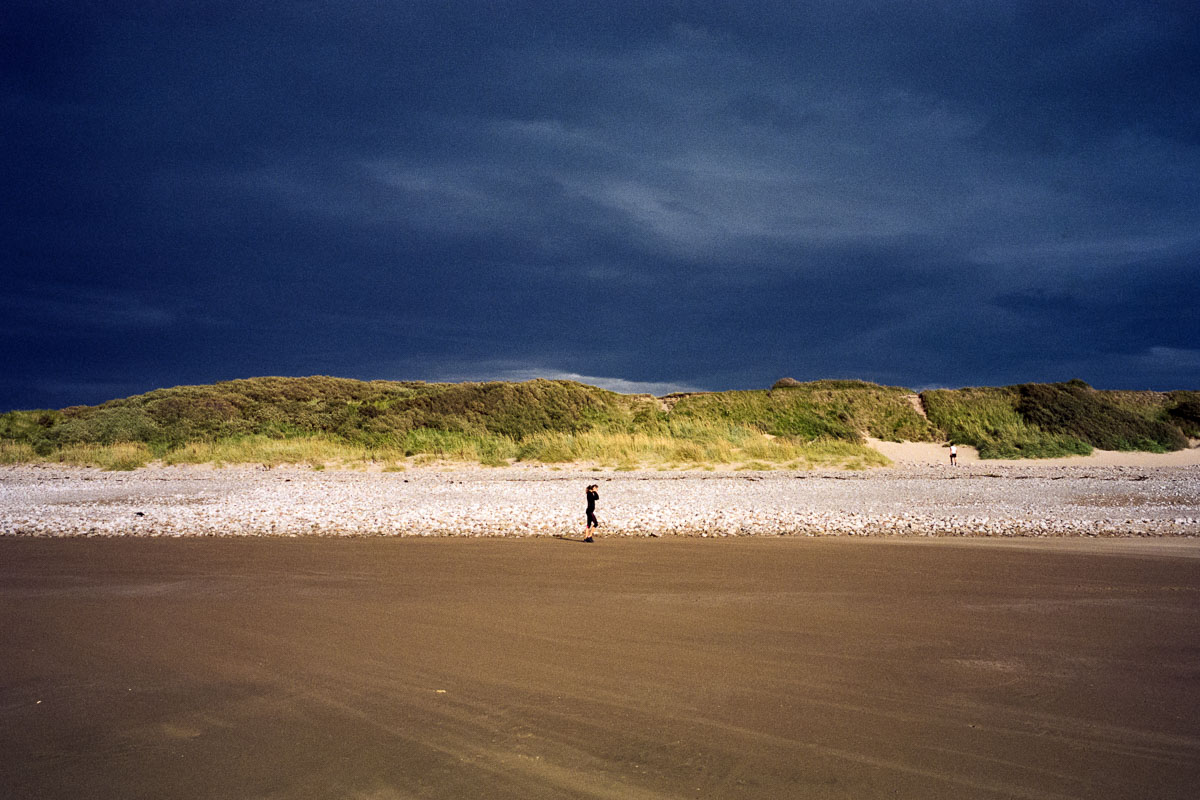 A Deep Blue Sky Over Llandudno Beach