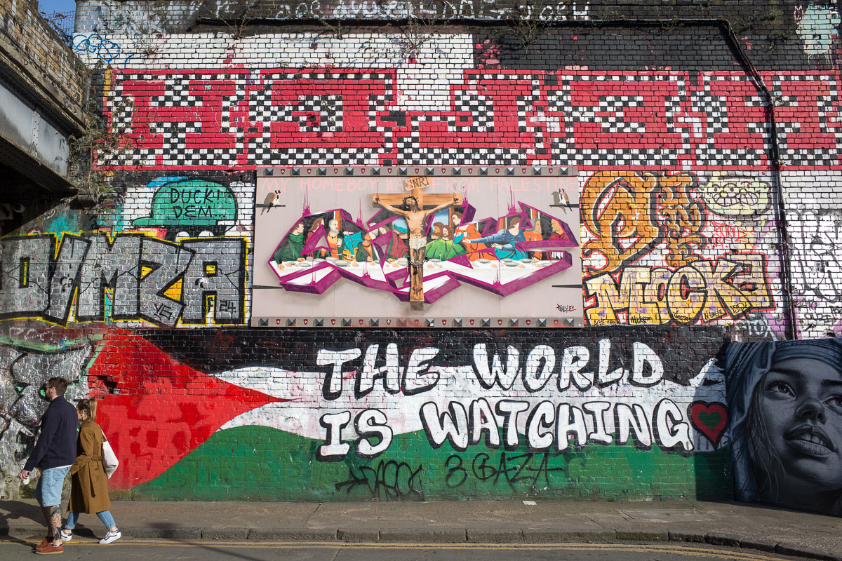 Graffiti and Street Art in Brick Lane