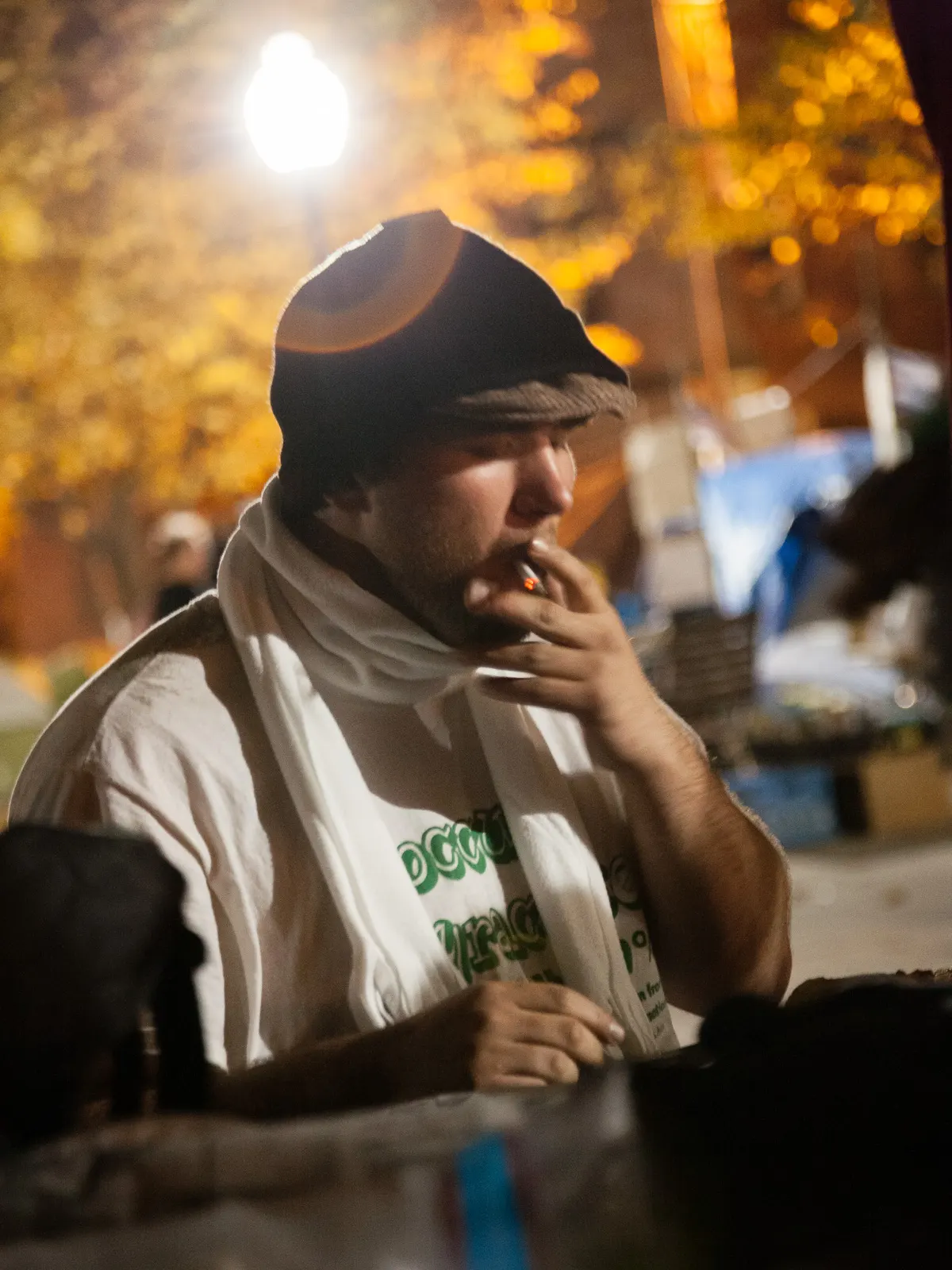 An Occupy movement protester.