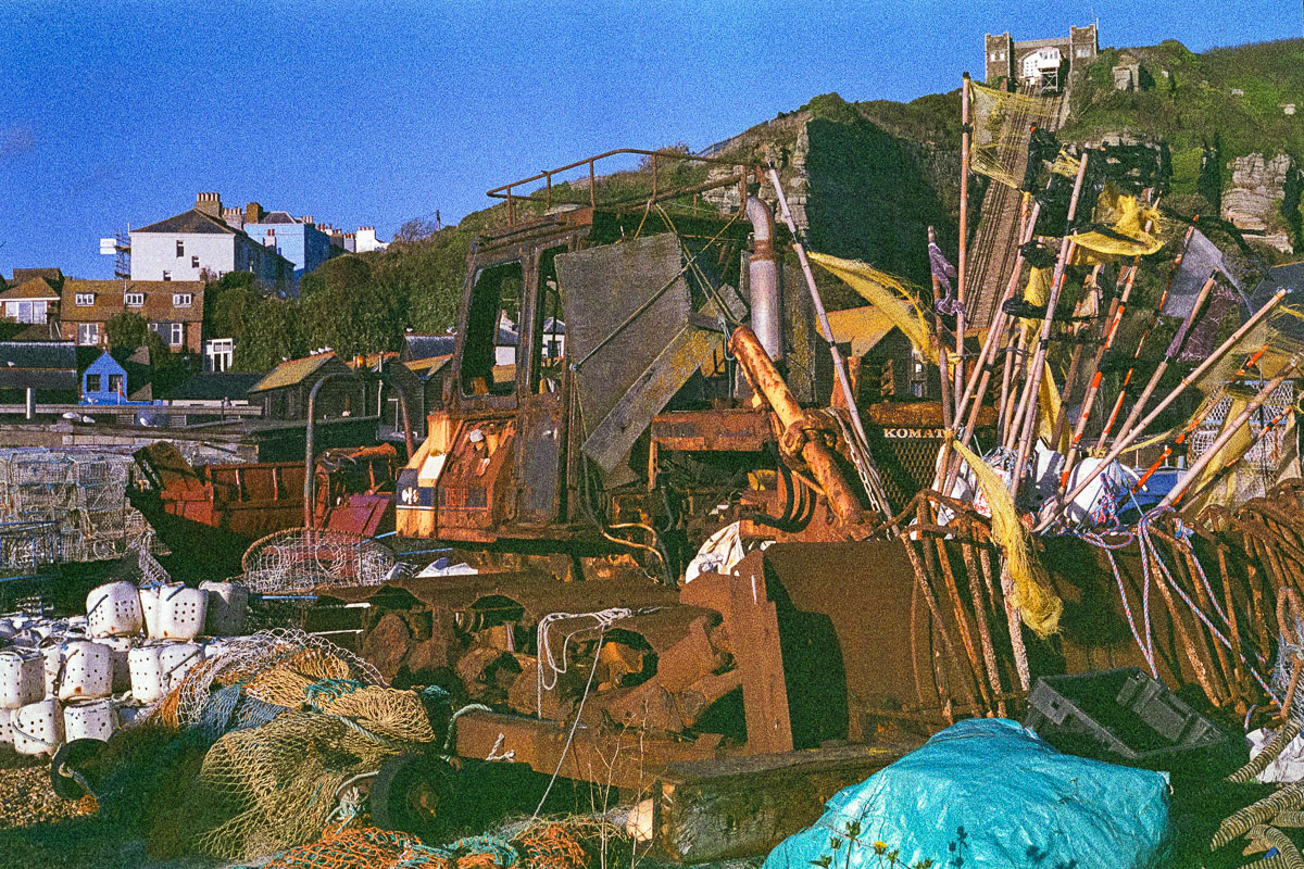 Abandonment Photography on Hastings Beach