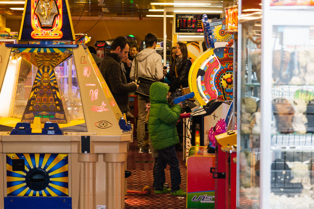 Everyday life in the amusements before Margate regeneration