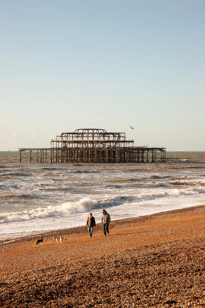 Brighton West Pier: Photos Before & After the 2003 Fires