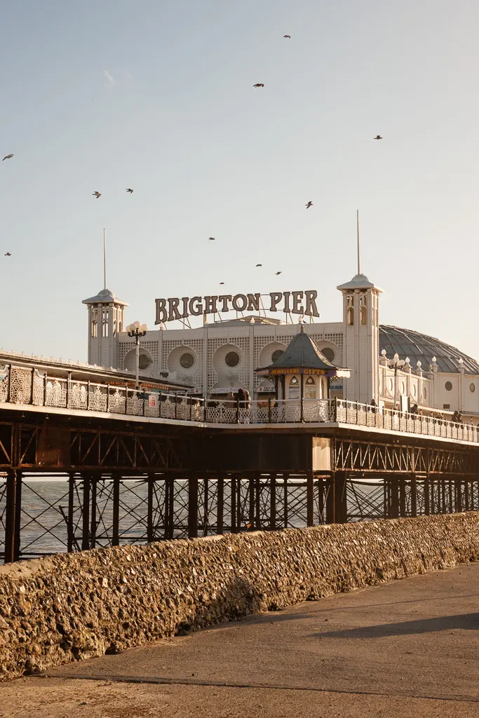 Palace Pier in 2012, renamed Brighton Pier in 2000.