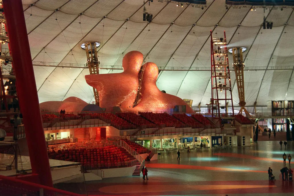 The Body Zone inside the Millennium Dome