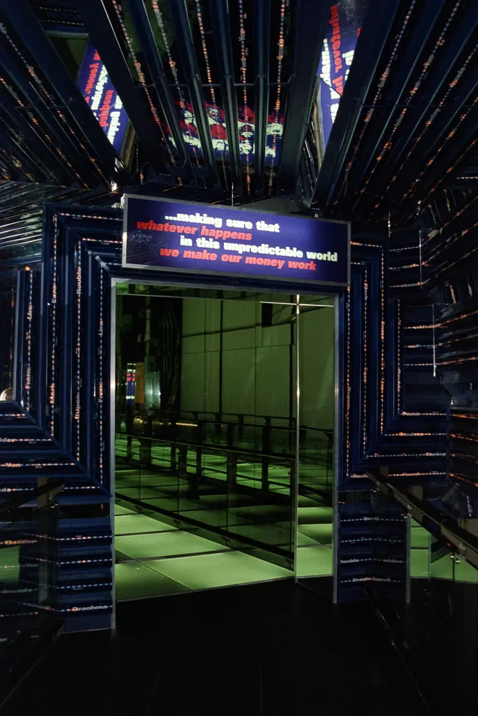 Entrance to the Money Zone