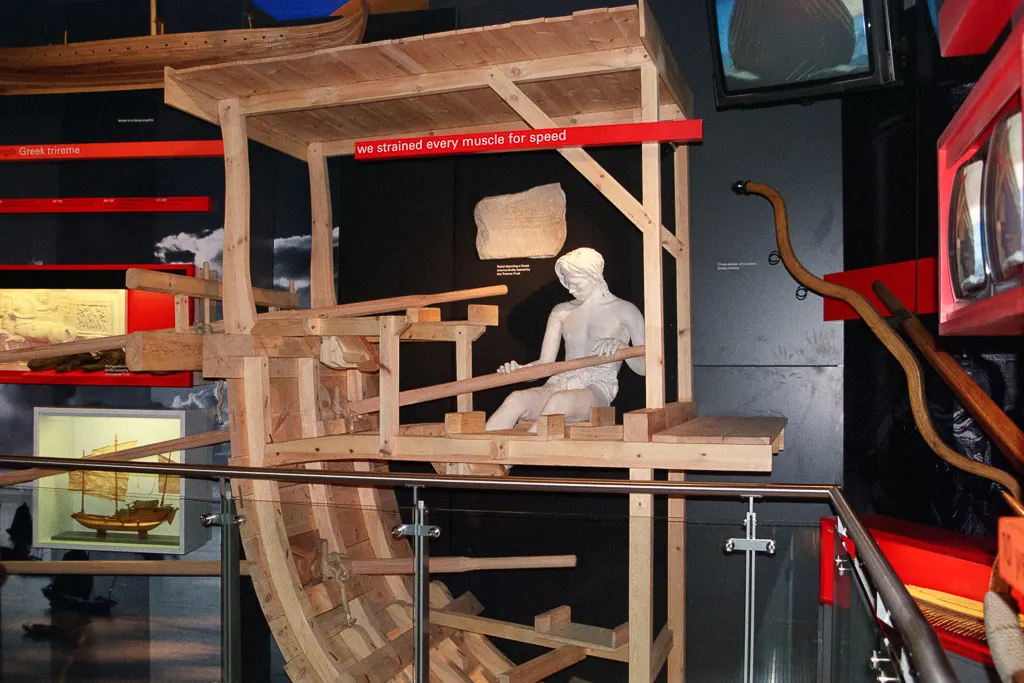 The Journey Zone traced various modes of transport from muscle to machine