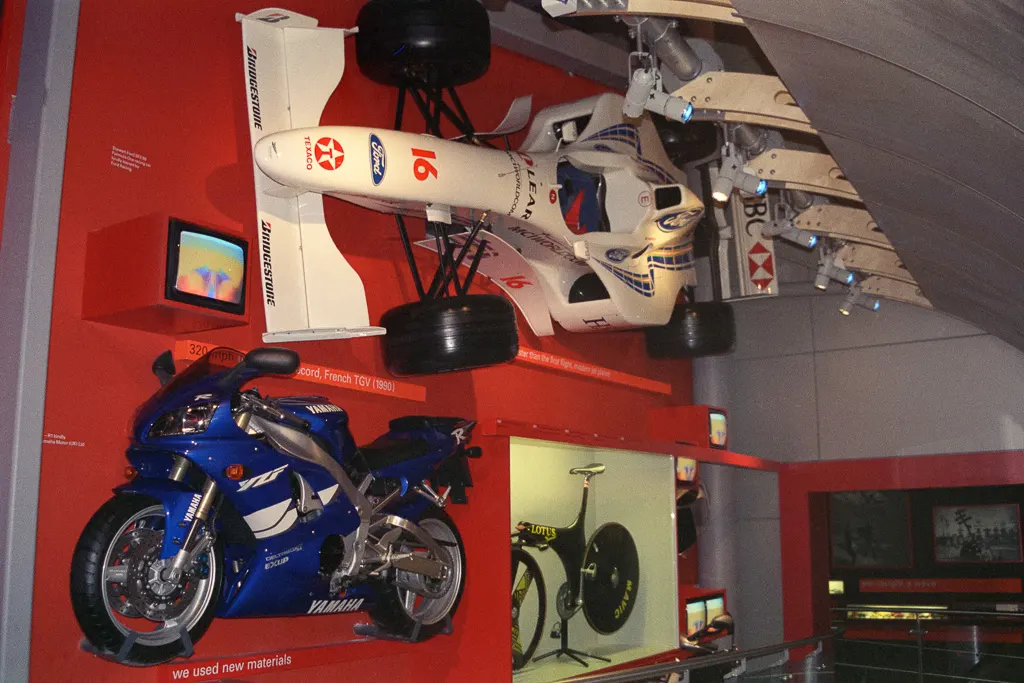 A transport display inside the Journey Zone