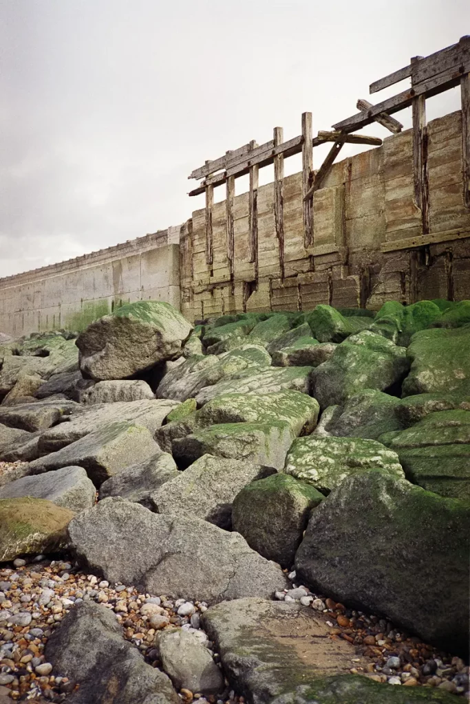 Rye Harbour seawall