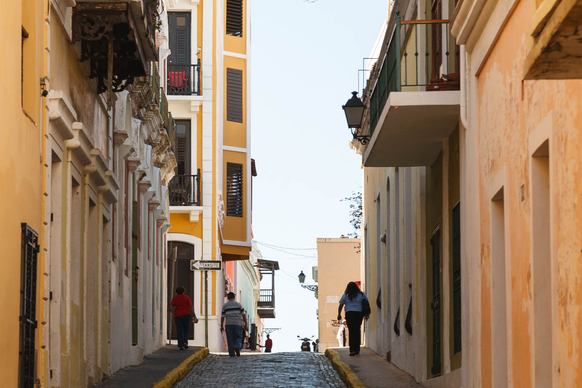 Street Photos of Old San Juan